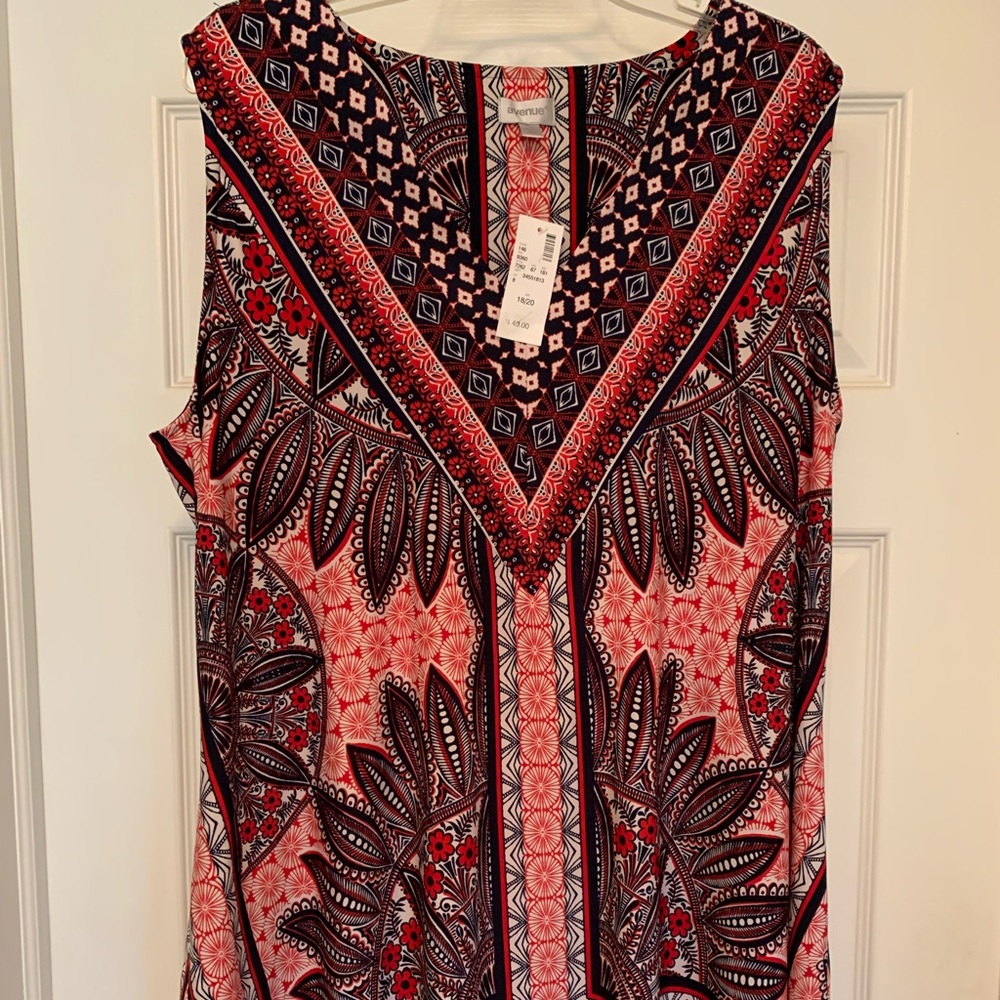 Avenue sleeveless top.